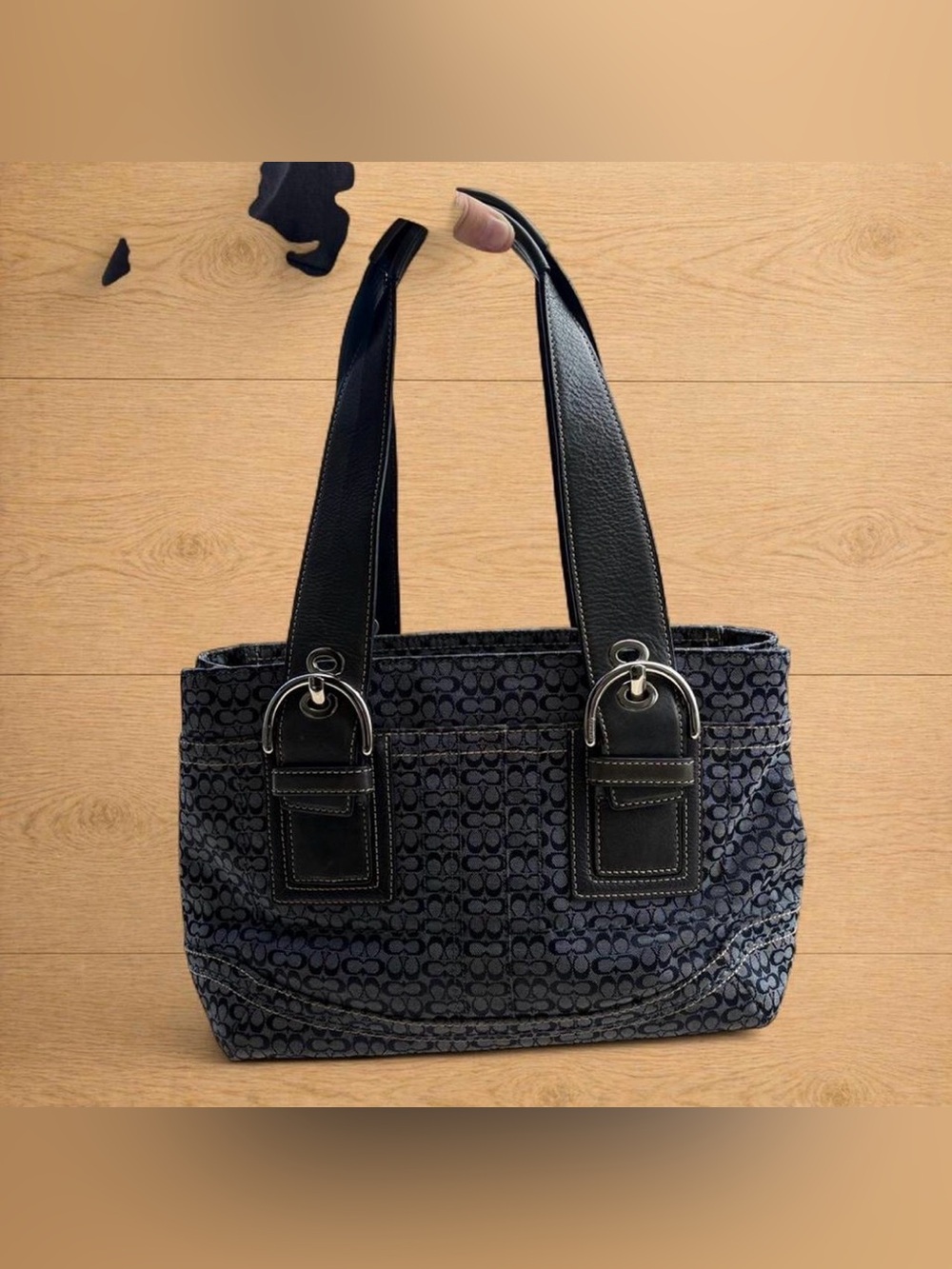 Vintage Coach Tote Bag
